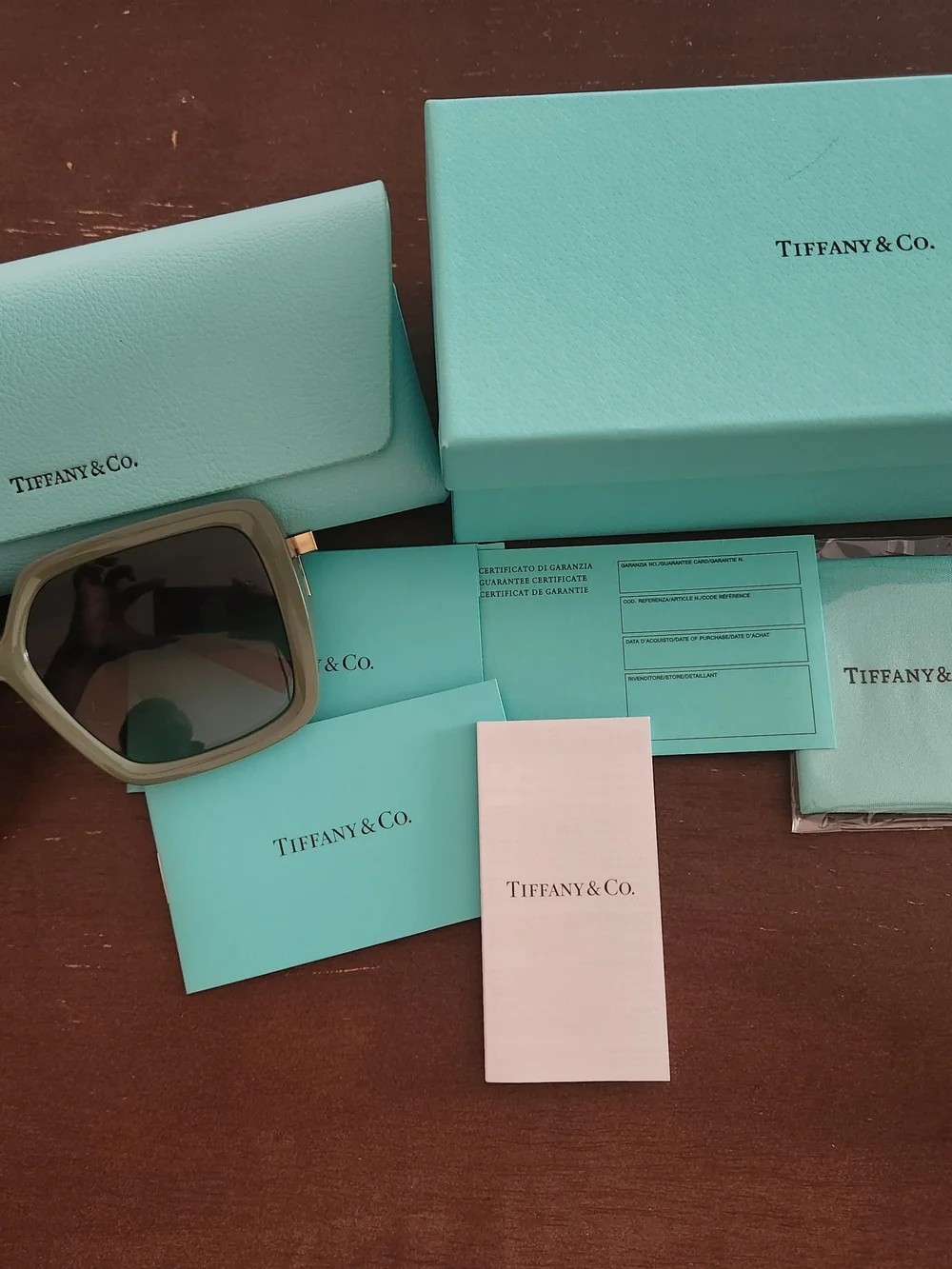 Tiffany & Co. Oversized Square Sunglasses